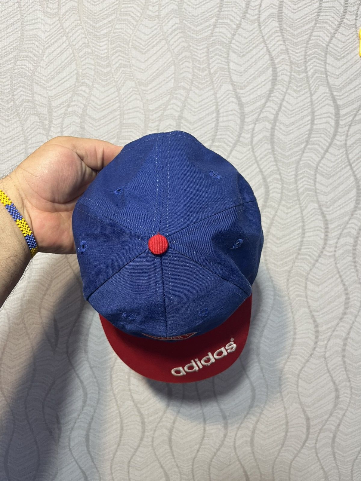 Adidas × Vintage Vintage Adidas F.C. Bayern Munchen Cap Hat Soccer Football Size ONE SIZE - 5 Thumbnail