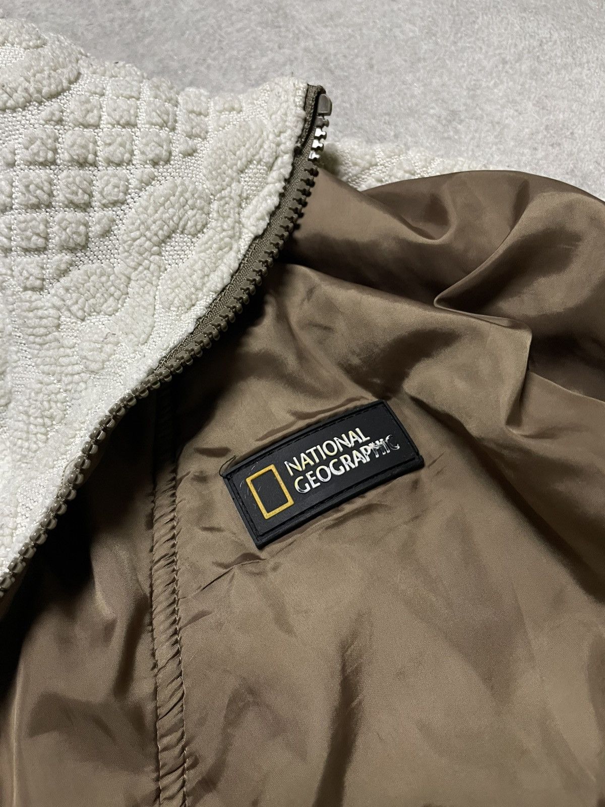 Vintage National Geographic Lightweight Fleece Jacket Size US L / EU 52-54 / 3 - 9 Thumbnail