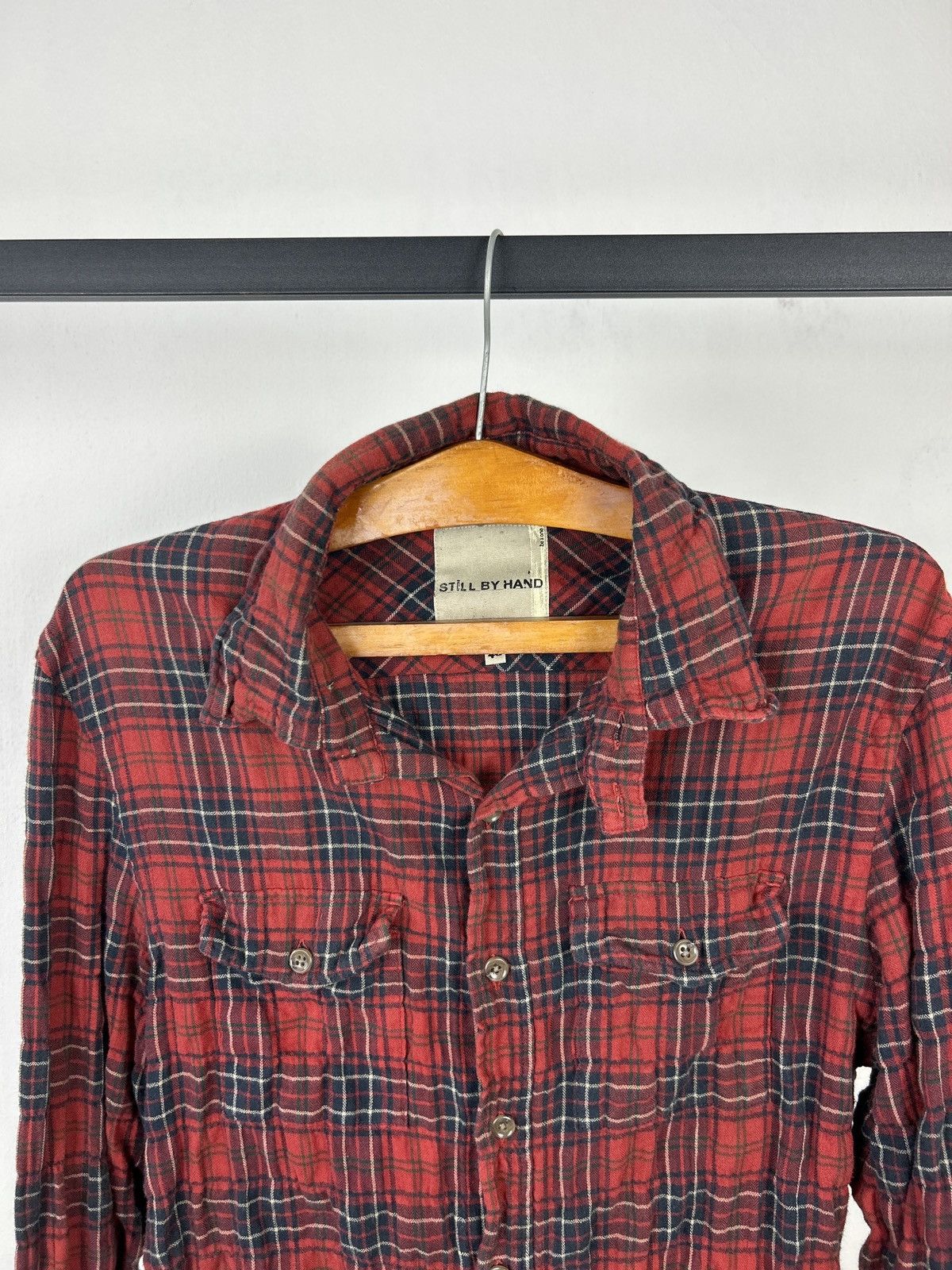 STILL BY HAND Still by Hand - Red Flannel Size US M / EU 48-50 / 2 - 10 Thumbnail