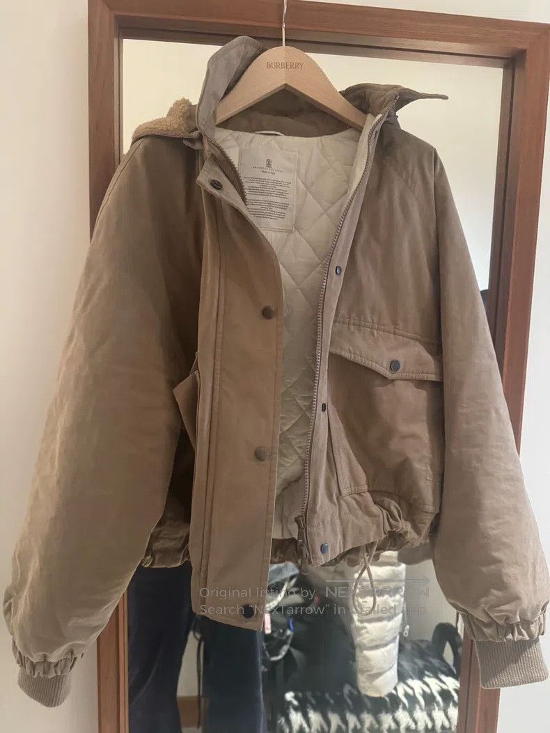 Brunello Cucinelli Brunello Cucinelli Cap jacket Size S / US 4 / IT 40 - 3 Thumbnail