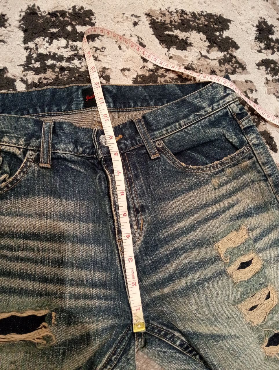 JACKROSE Vintage Jackrose Japan Distressed Look Jeans - Size 33 Size US 33 - 10 Thumbnail