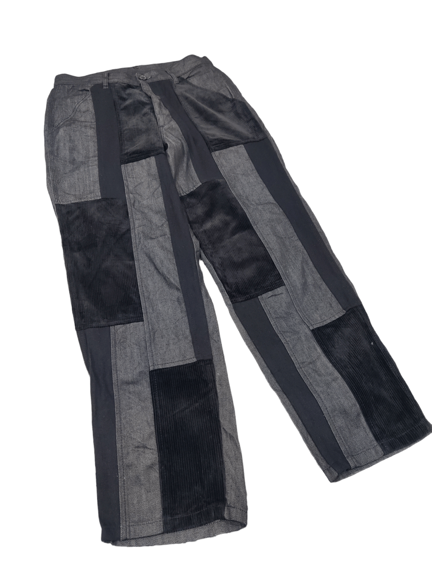 image of Archival Clothing x Comme Des Garcons Very Patchwork Corduroy Comme Des Garcons Pants (Size 32)