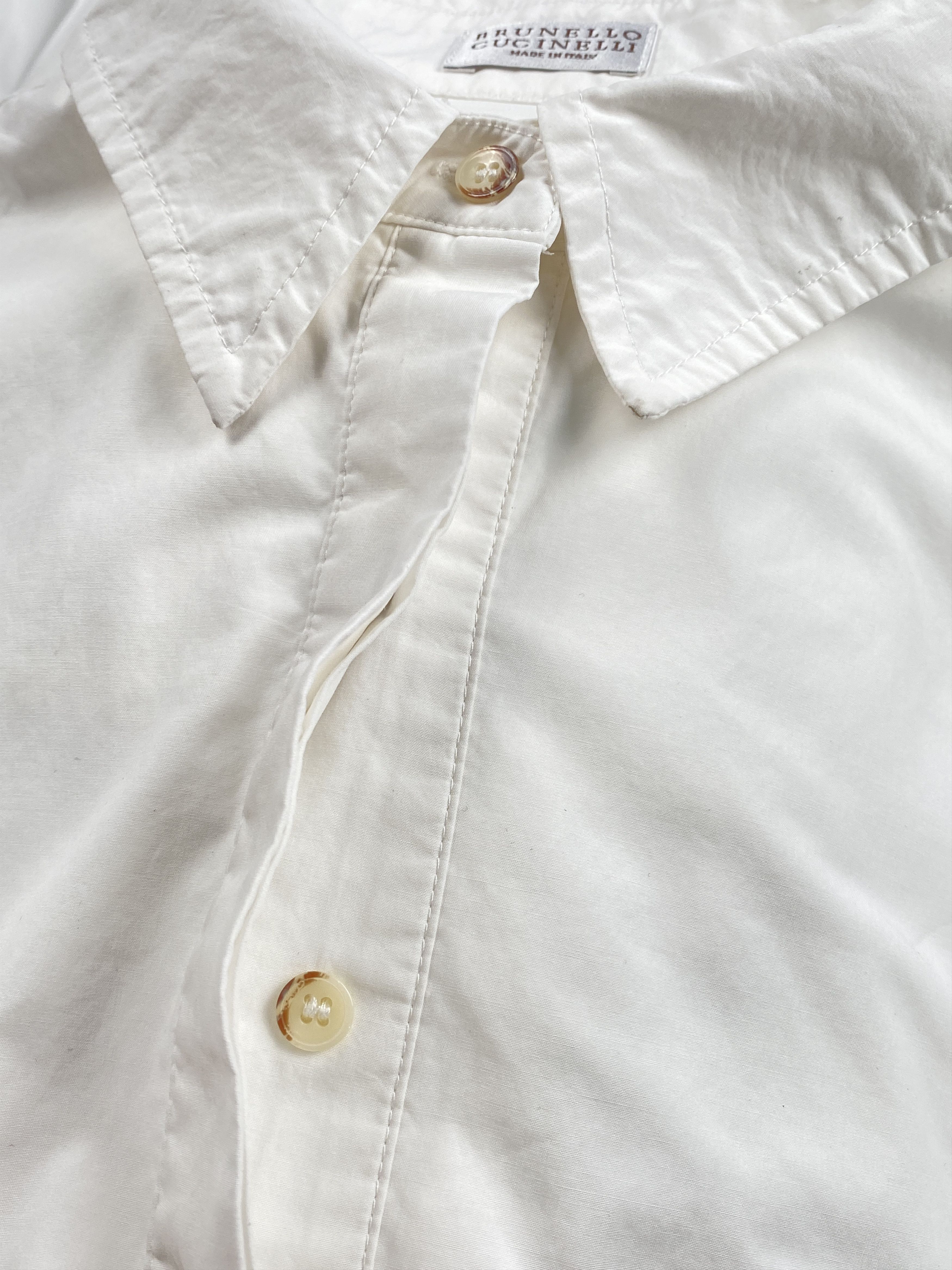 Brunello Cucinelli Poplin Shirt Dress Size XS / US 0-2 / IT 36-38 - 8 Thumbnail
