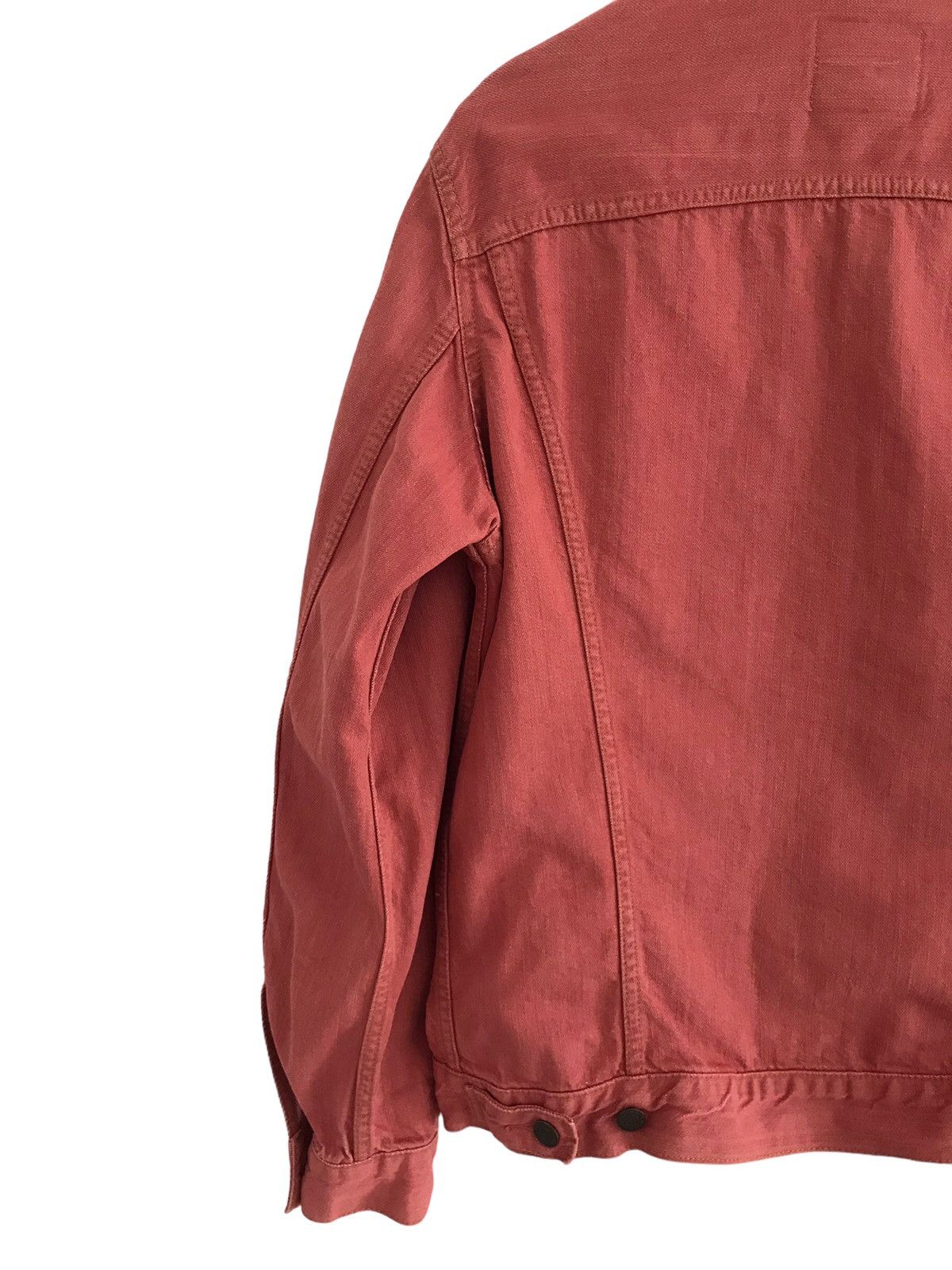Uniqlo Uniqlo Raspberry Denim Jacket Size US L / EU 52-54 / 3 - 9 Thumbnail