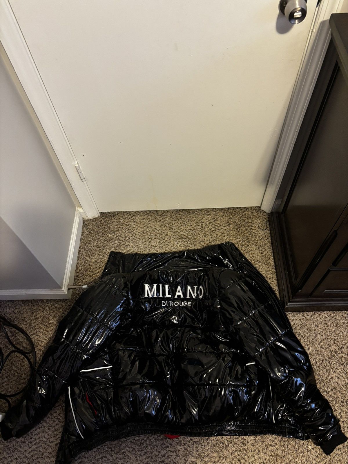 La Milano Black Milano Di Rouge Puffer Jacket Size US M / EU 48-50 / 2 - 6 Thumbnail