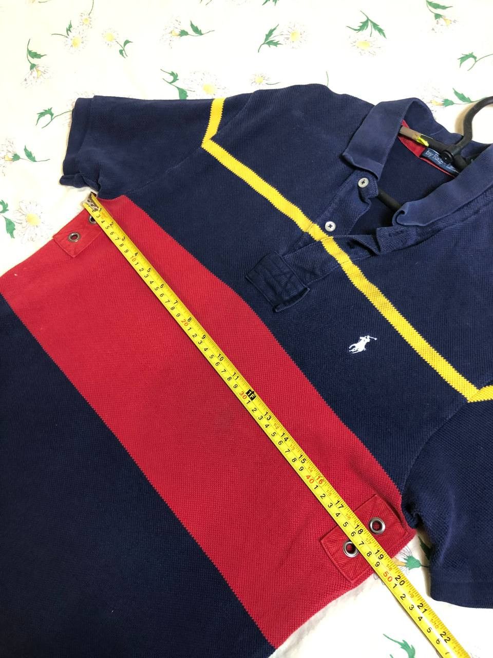 Polo Ralph Lauren VTG Polo by Ralph Lauren Mens Color Block Custom Fit polo Size US M / EU 48-50 / 2 - 7 Thumbnail