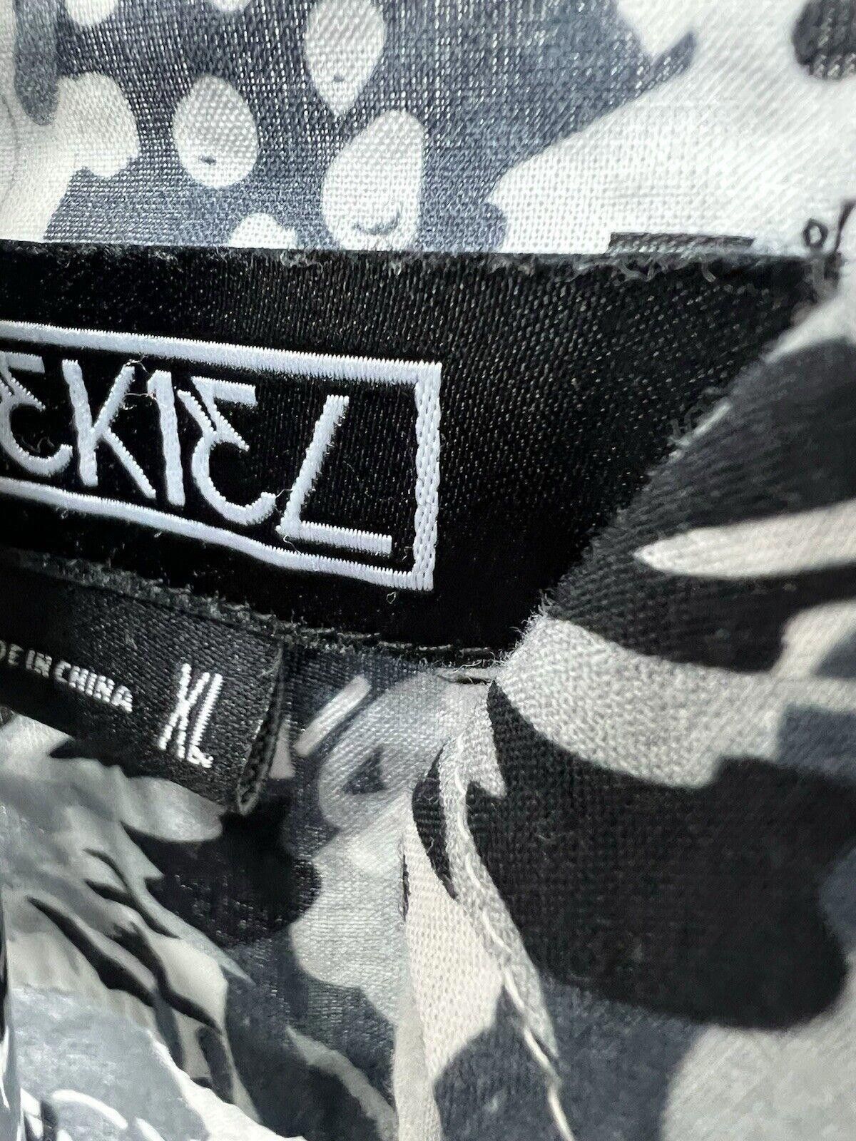 Ezekiel Ezekiel Mens (Shirt X-Large) Button Up Short Sleeve Size US XL / EU 56 / 4 - 2 Thumbnail