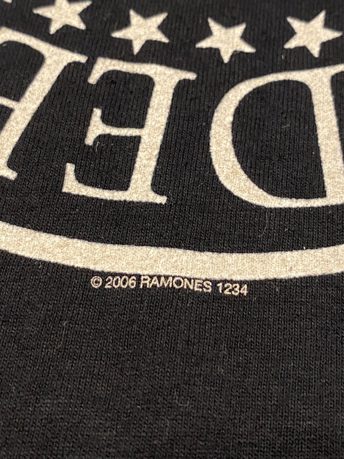 Band Tees Vintage Ramones Shirt 2006 Black Graphic 1 2 3 4 Label Tee Size US S / EU 44-46 / 1 - 8 Thumbnail
