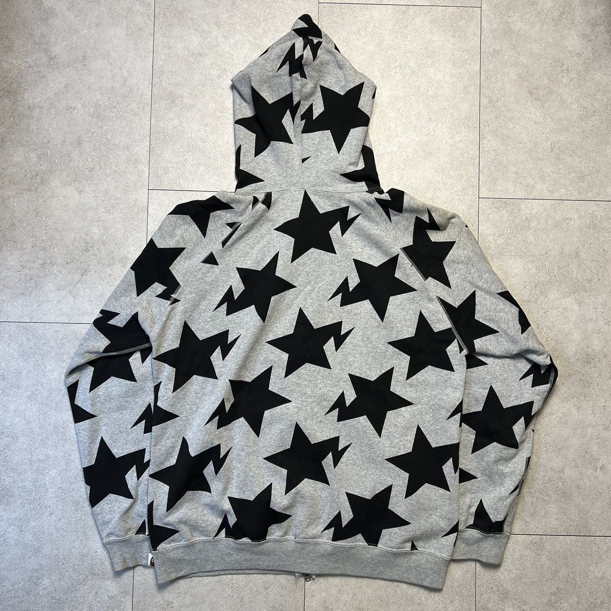 Bape Sta Pattern Full Zip Hoodie