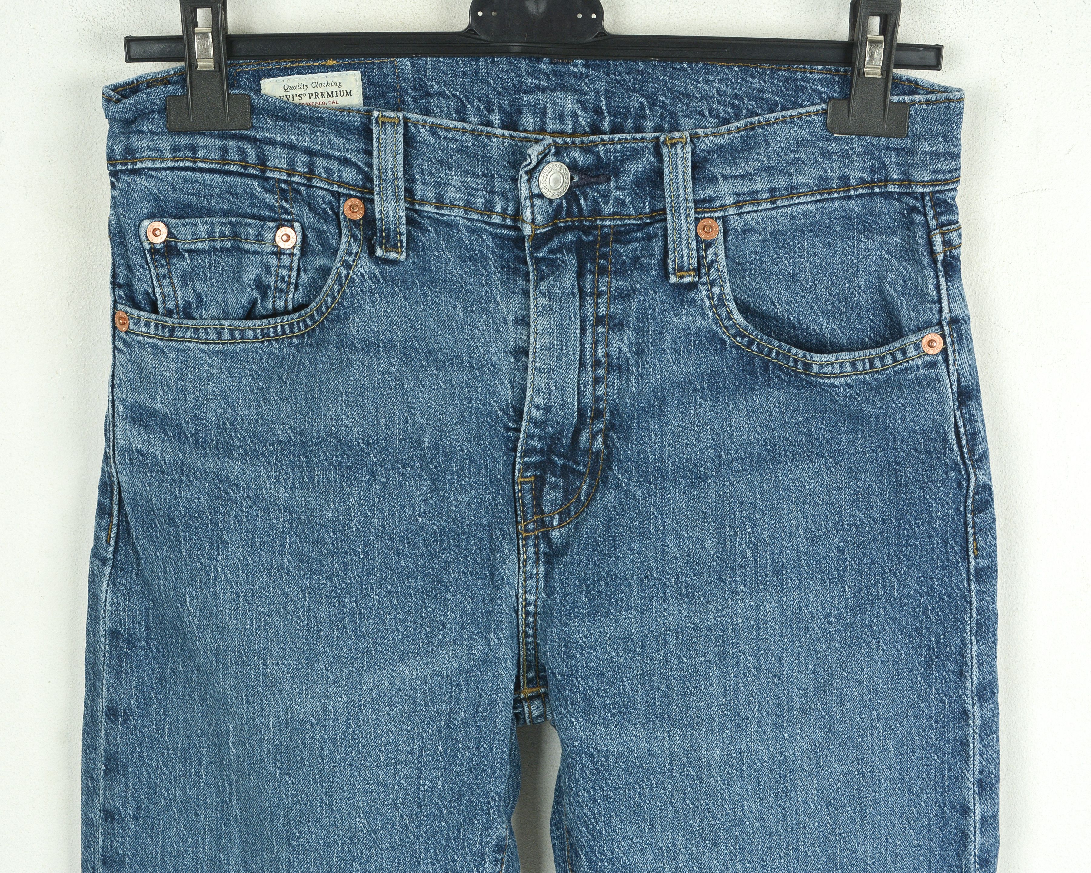 Levi's PREMIUM 512 Mens W29 L32 Slim Tapered Jeans Pants Trousers Size US 29 - 2 Thumbnail