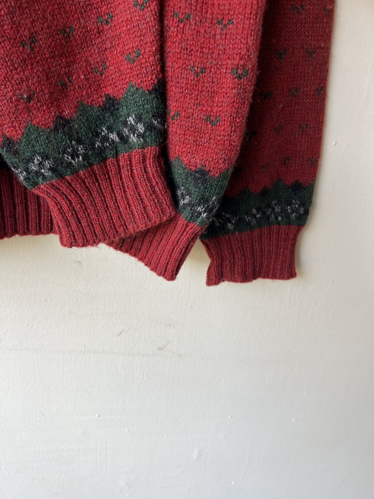 Woolrich Woolen Mills Vintage 90s Woolrich 100% Wool Knitwear Sweater Size US L / EU 52-54 / 3 - 14 Thumbnail