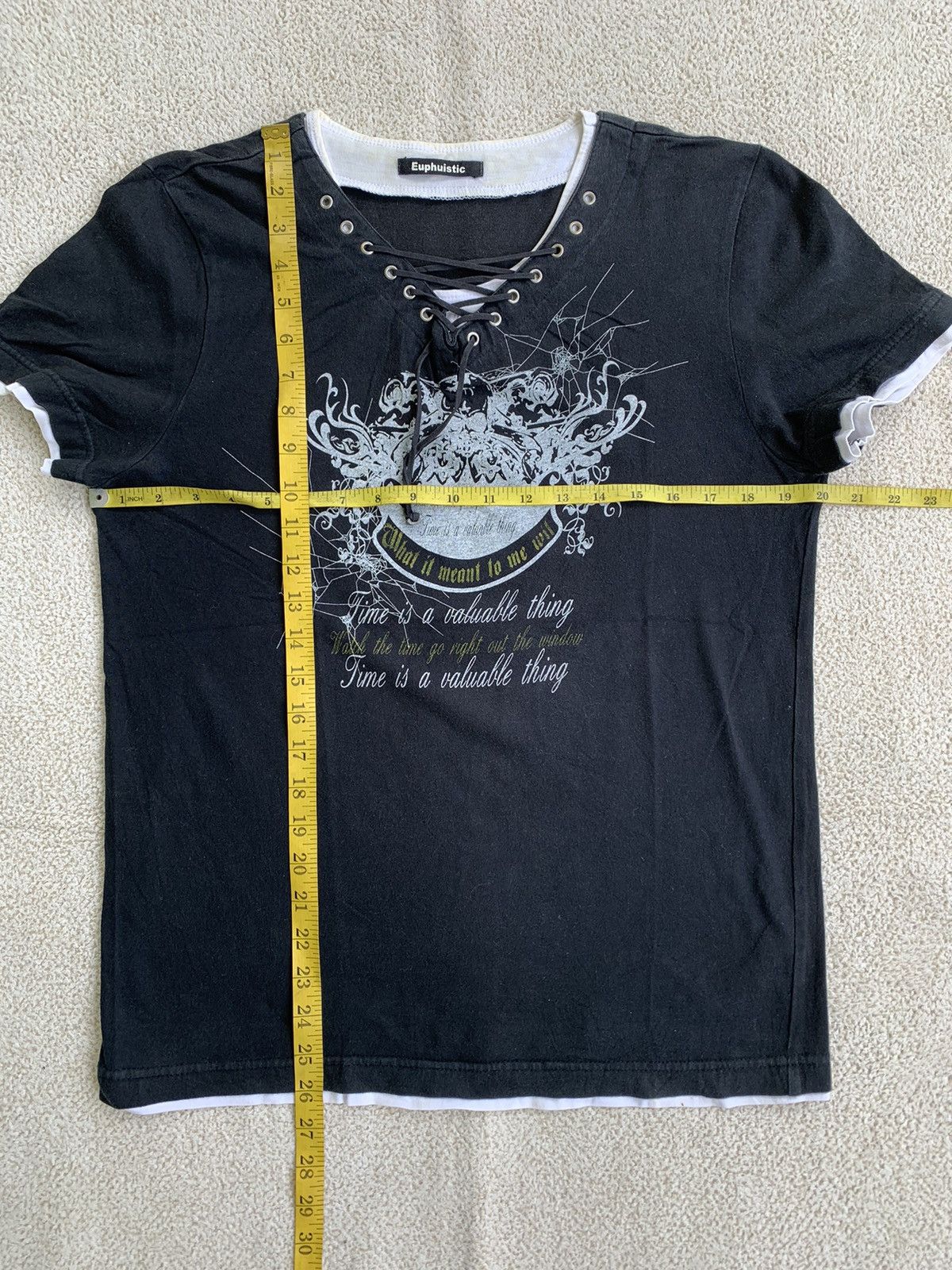 Beauty Beast × If Six Was Nine × Japanese Brand Euphuistic Poem Rock Tshirt Size US L / EU 52-54 / 3 - 9 Thumbnail