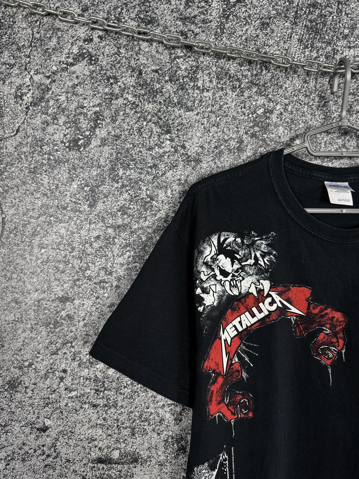 Metallica Men’s Metallica T-Shirt Music Band Rock Tee 2008 Size L Size US L / EU 52-54 / 3 - 3 Thumbnail