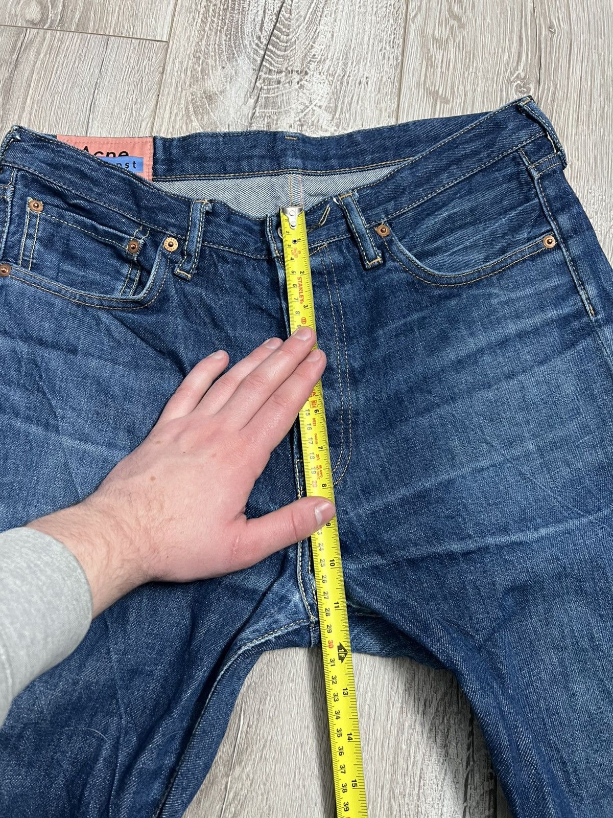 Acne Studios Acne Studios Bla Konst Jeans Size 33x34 Straight Denim Pants Size US 33 - 12 Thumbnail
