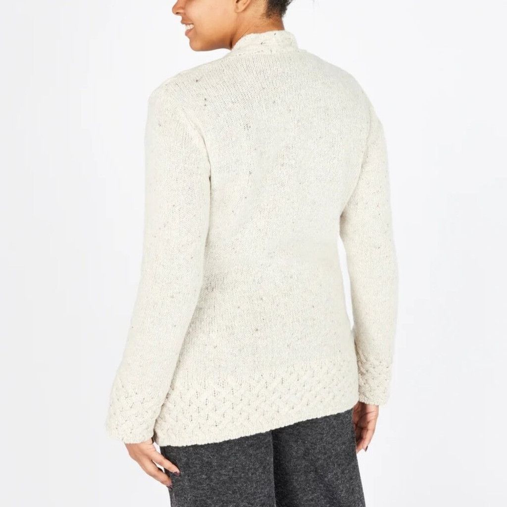 Other IrelandsEye Wool Cashmere Horseshoe Cable Cardigan M Size M / US 6-8 / IT 42-44 - 2 Thumbnail