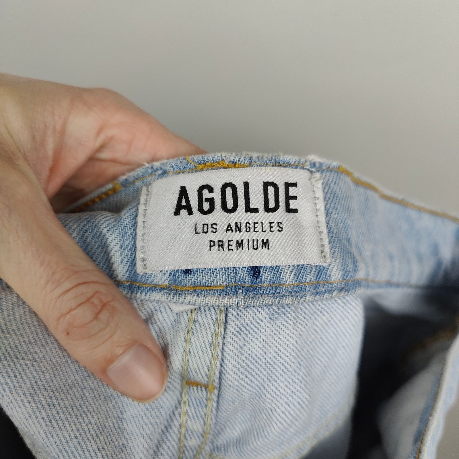 Agolde Agolde Jamie High Rise Classic Jeans Womens 26 Ever More Size 26" / US 2 / IT 38 - 7 Thumbnail