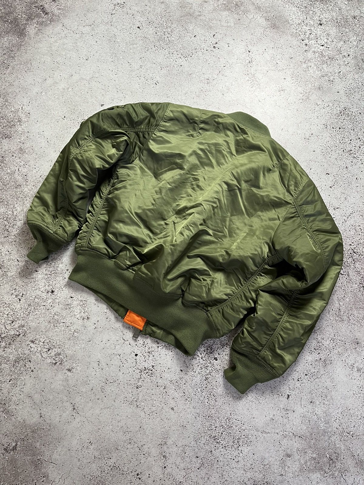Alpha Industries × Vintage 💣Vintage Alpha Industries Bomber Ma-1 Bomber Size US M / EU 48-50 / 2 - 9 Thumbnail