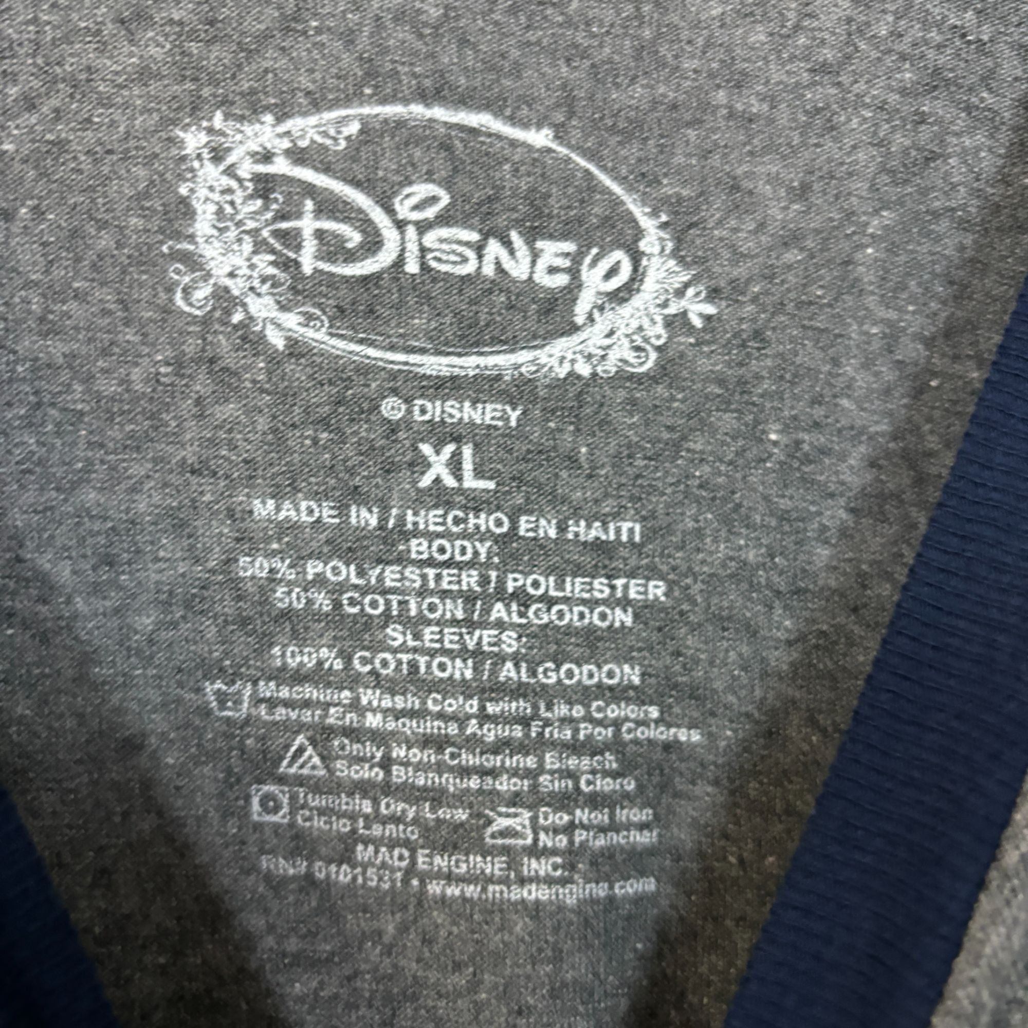 Disney Ducktales The Movie The Treasure of the Lost Lamp 3/4 Sleeve Size US XL / EU 56 / 4 - 4 Thumbnail