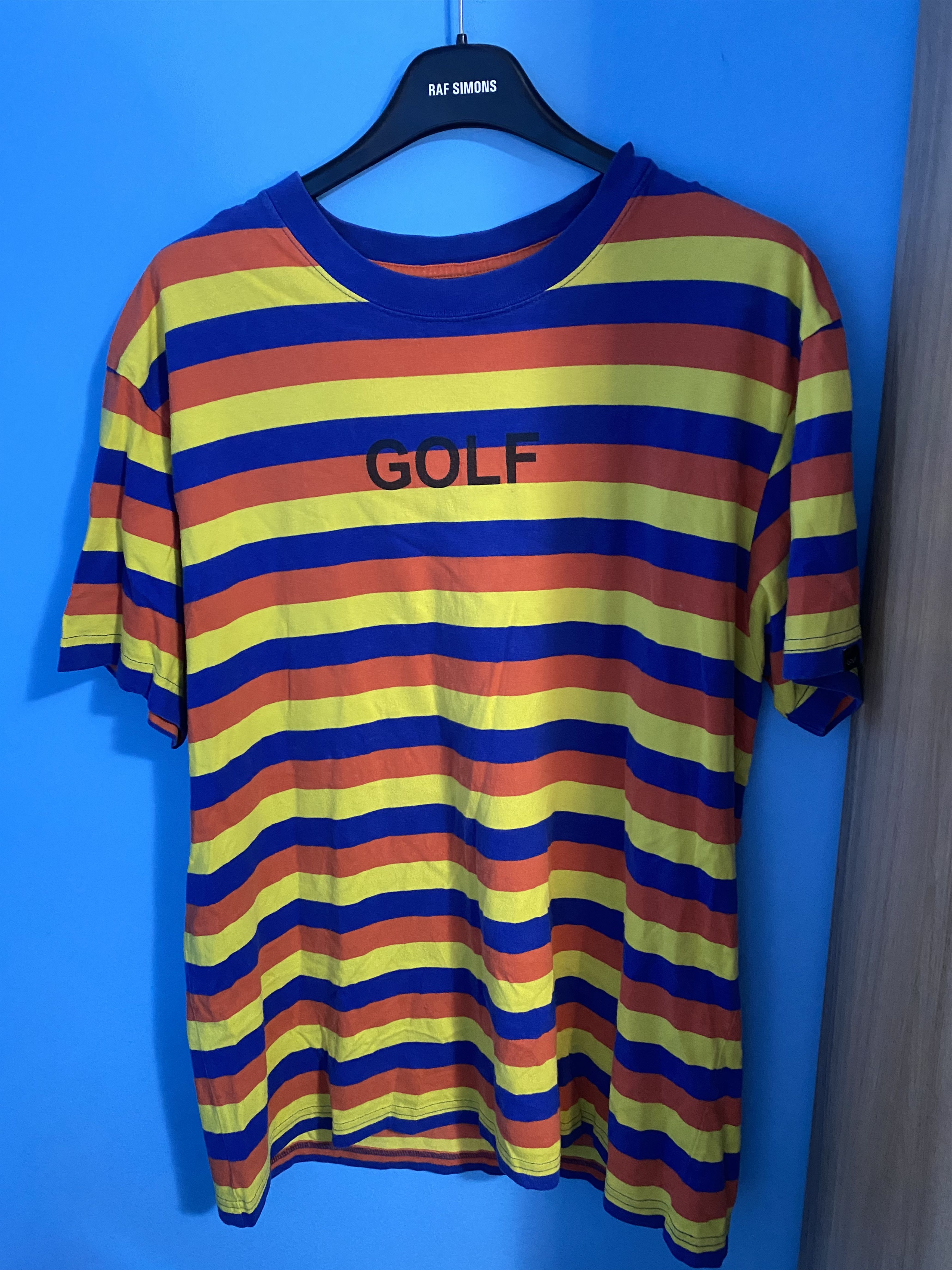 Golf Wang Golf Wang SS14 Striped Logo Tee Size US XL / EU 56 / 4 - 1 Thumbnail