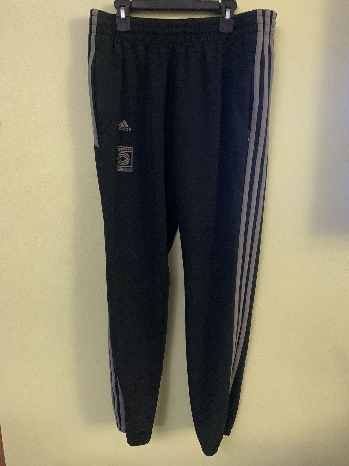 Adidas Yeezy Season Adidas Yeezy Calabasas Track Pant Navy Gray Men s Size M Grailed