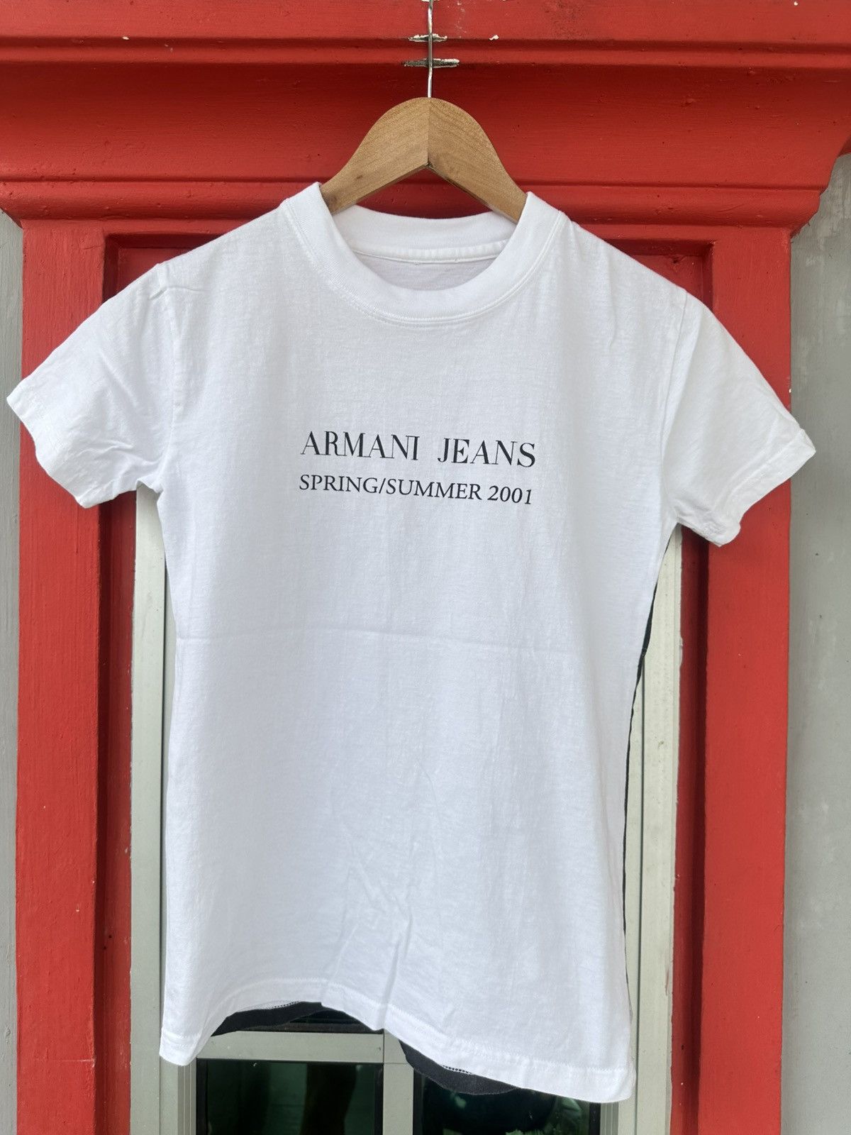 Armani RARE Vintage Armani Jeans Spring/Summer 2001 Photo Tee Size US XS / EU 42 / 0 - 2 Thumbnail