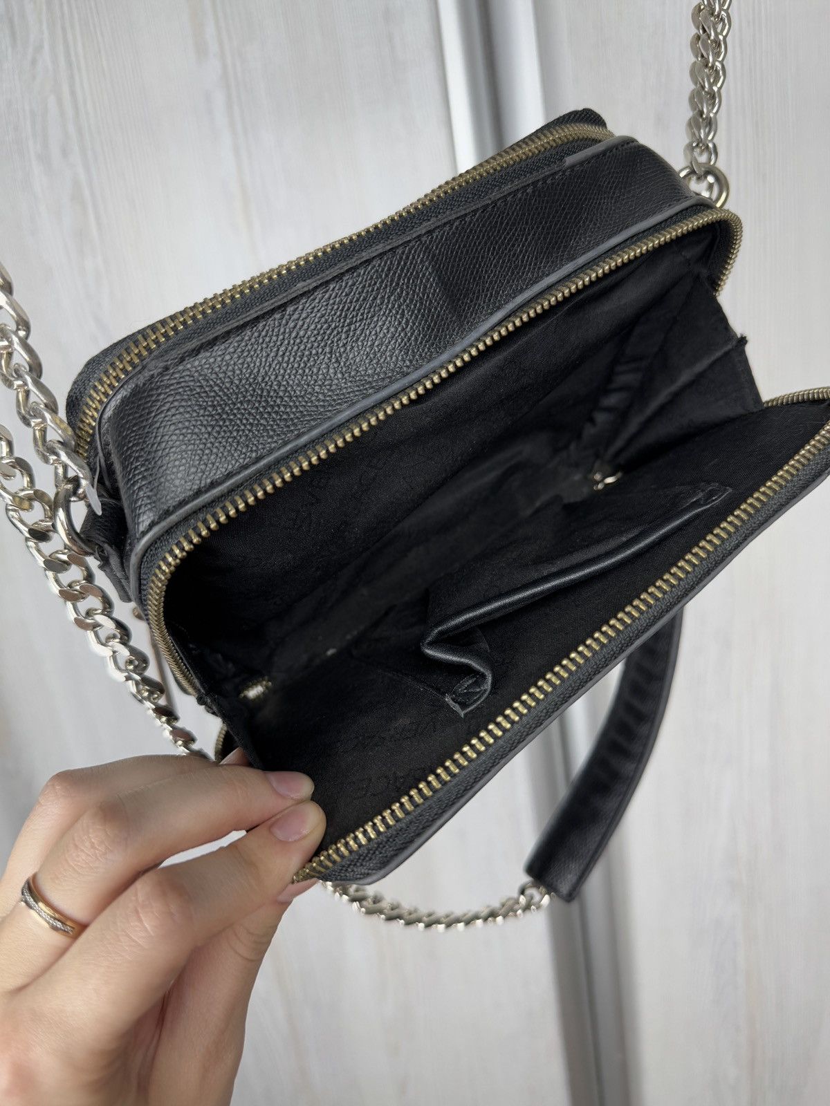 Versace Jeans Couture Versace Jeans Couture big logo faux leather clutch bag Size ONE SIZE - 7 Thumbnail