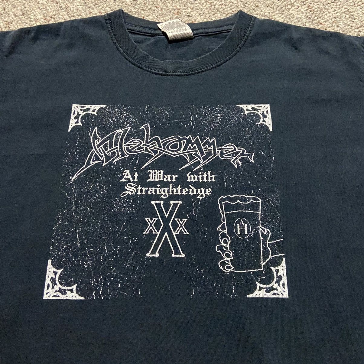 Band Tees 2006 Alehammer UK Crust Punk band tee shirt Size US L / EU 52-54 / 3 - 4 Thumbnail