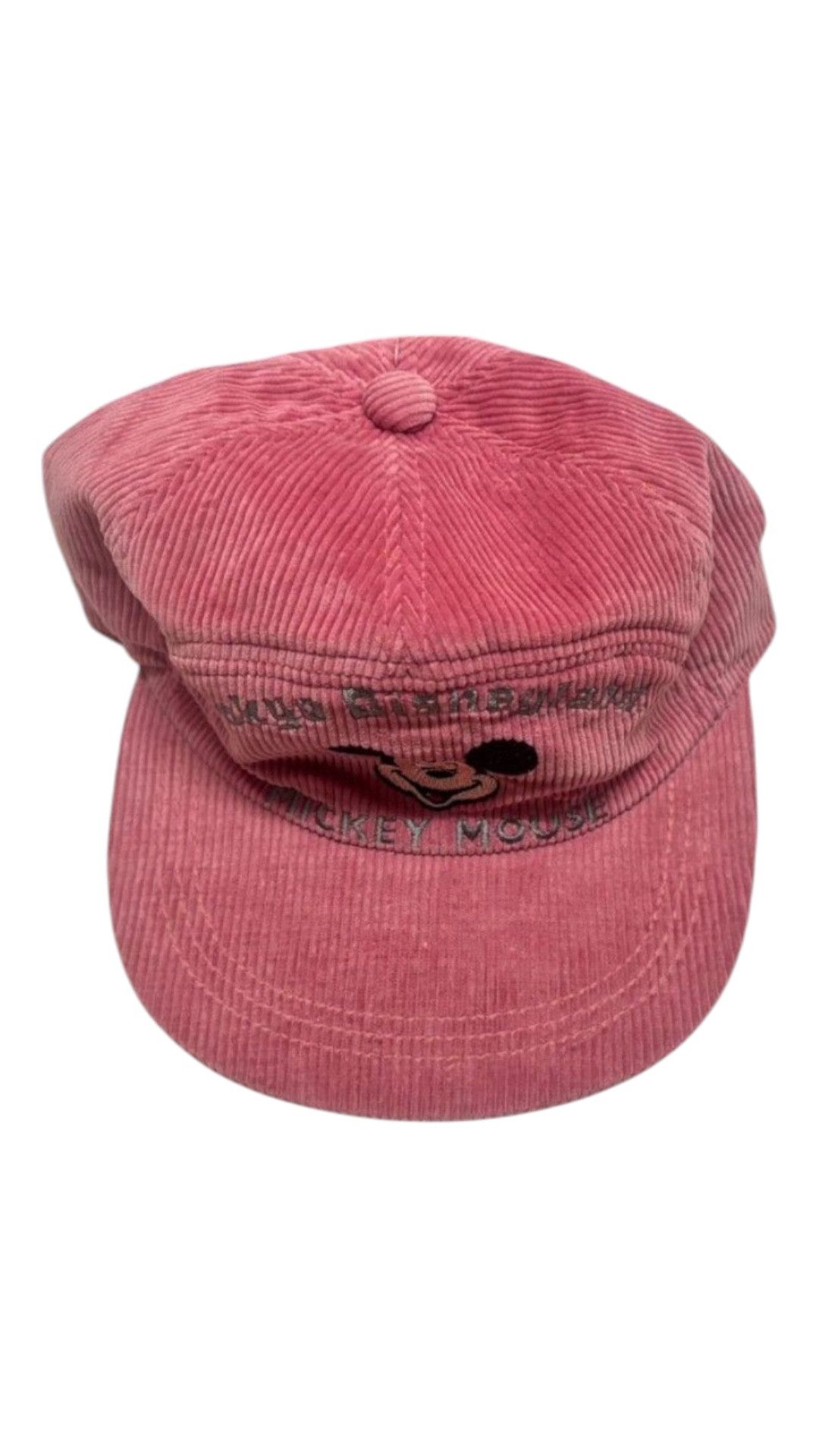 Disney × Mickey Mouse × Vintage Vintage Disney Mickey Mouse Corduroy Cap Size ONE SIZE - 2 Thumbnail