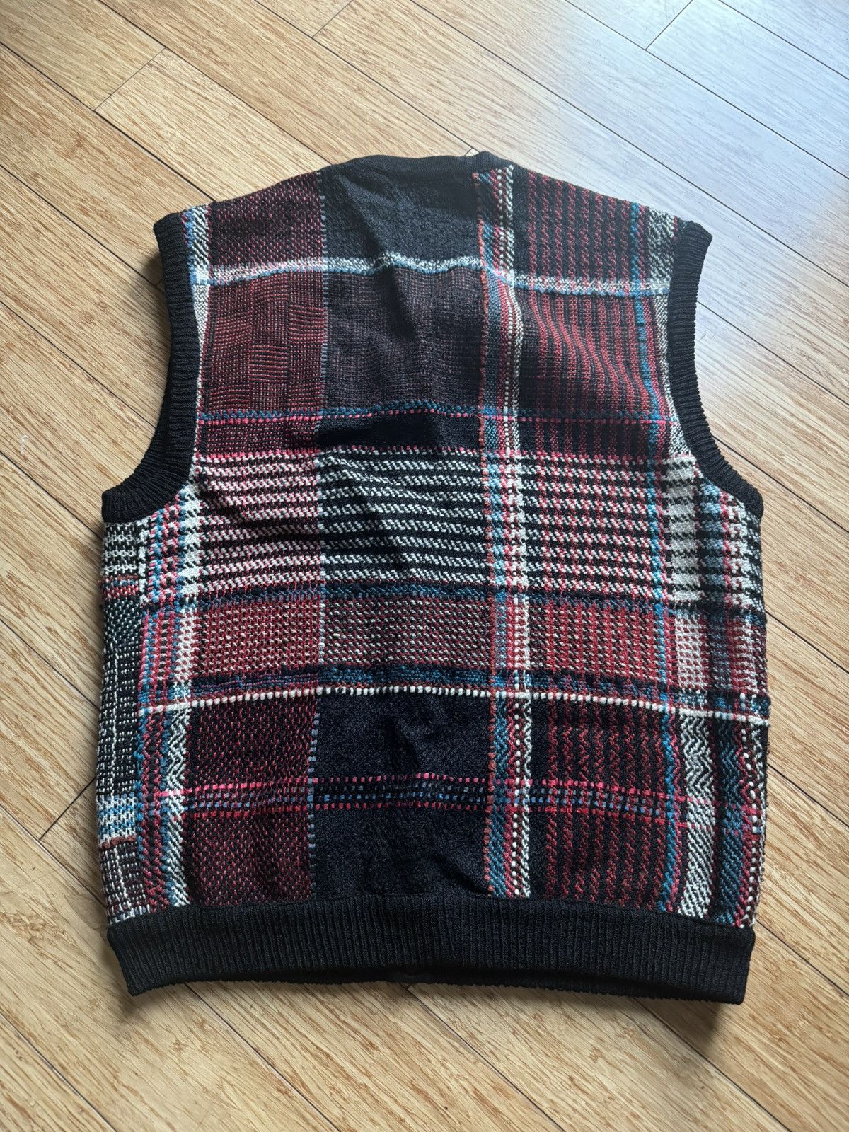 Designer × Neiman Marcus × Vintage Rare Bianculli Wool Knitted Vest Size US M / EU 48-50 / 2 - 3 Thumbnail