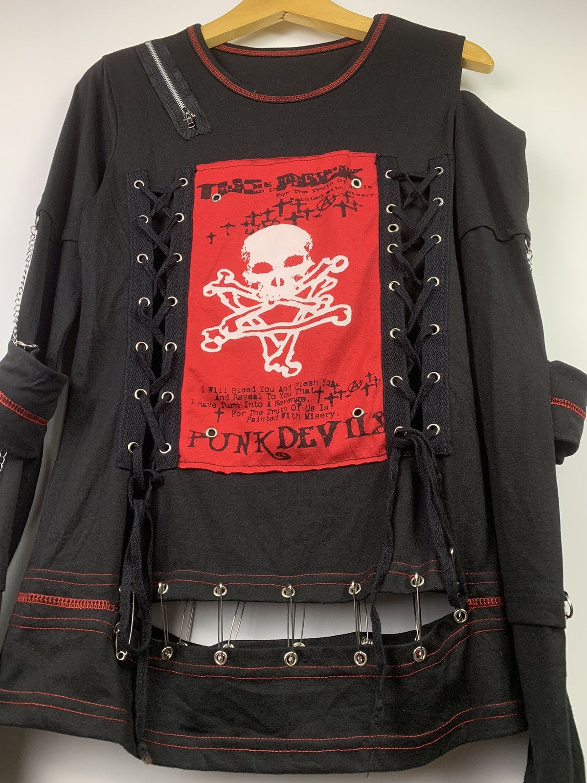 14th Addiction × If Six Was Nine × Japanese Brand Japanese Gothic the pack Punk Devils dark style Size US M / EU 48-50 / 2 - 5 Thumbnail