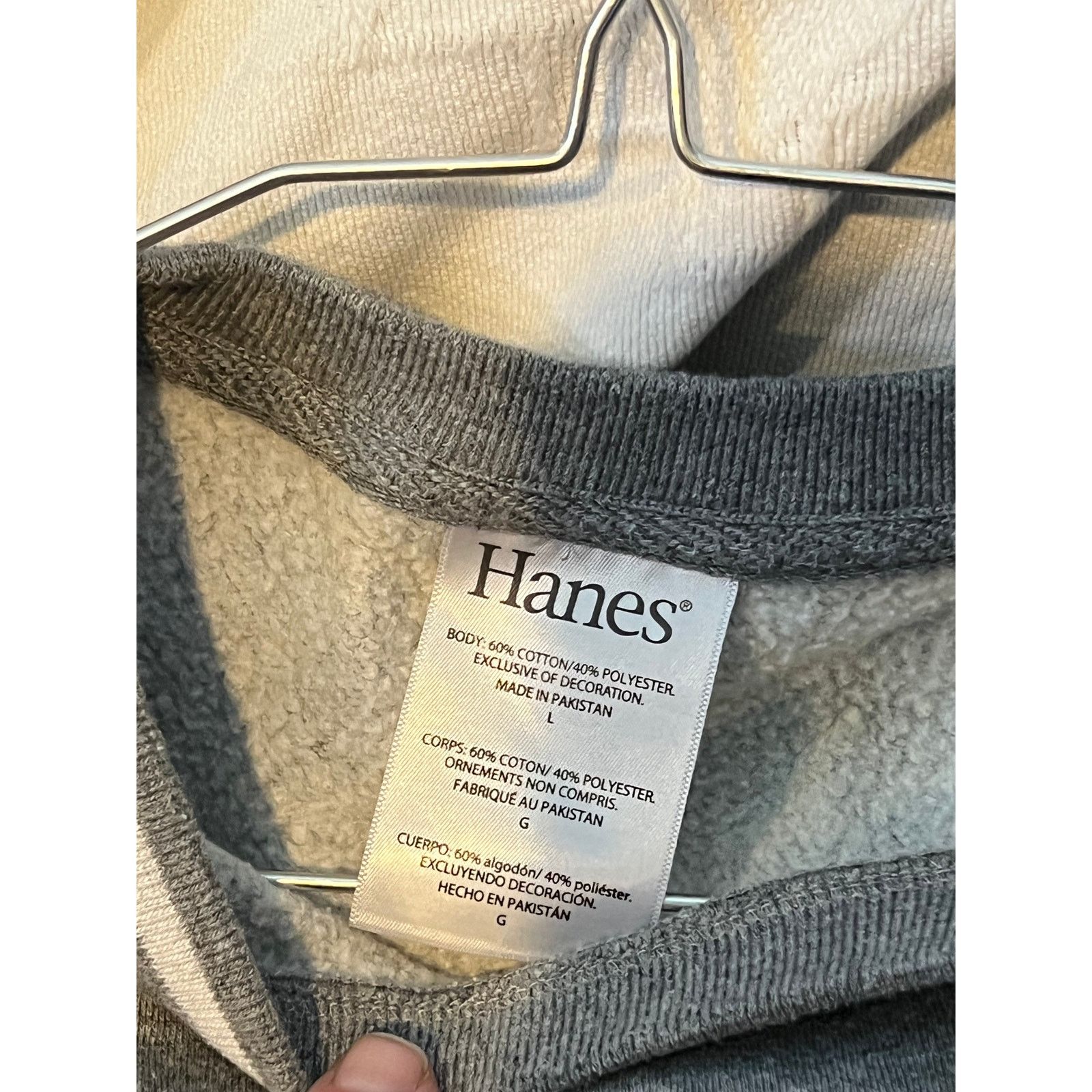Hanes Stephen F Austin Lumberjacks Gray Crew Sweatshirt Mens Large Size US L / EU 52-54 / 3 - 3 Thumbnail