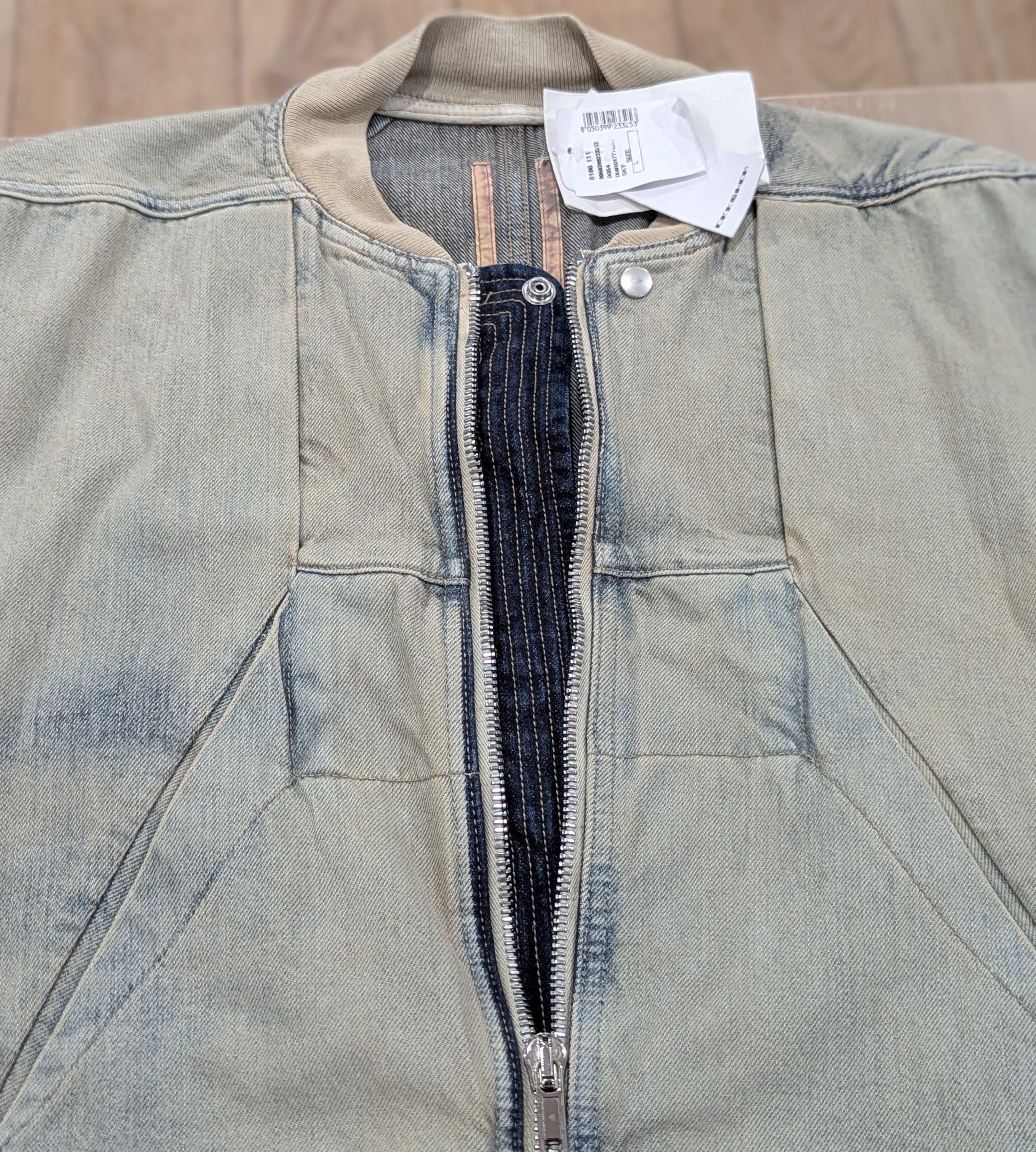 DRKSHDW Rick Owens Sphinx Bomber Jacket Sky Large