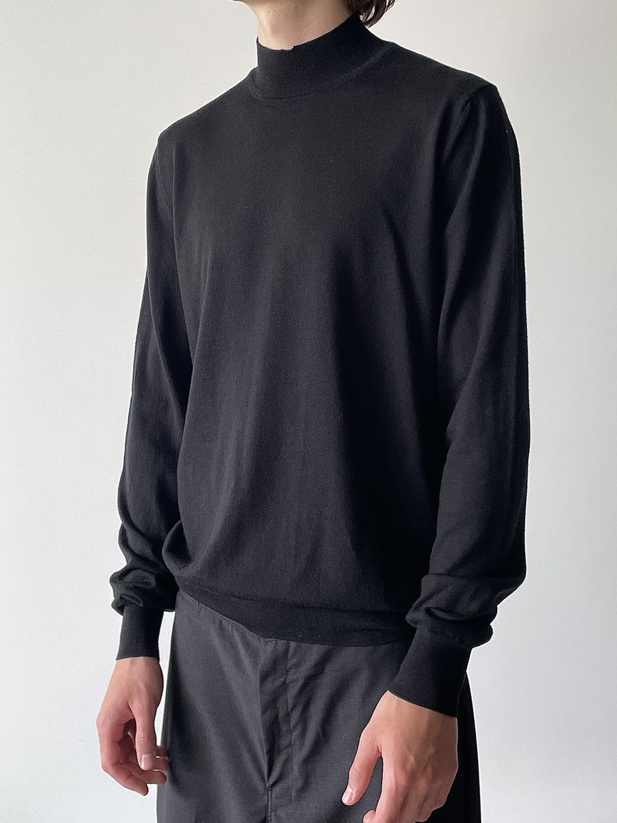 Prada × Raf Simons Prada by Raf Simons High Neck Wool Sweater Size US L / EU 52-54 / 3 - 2 Thumbnail