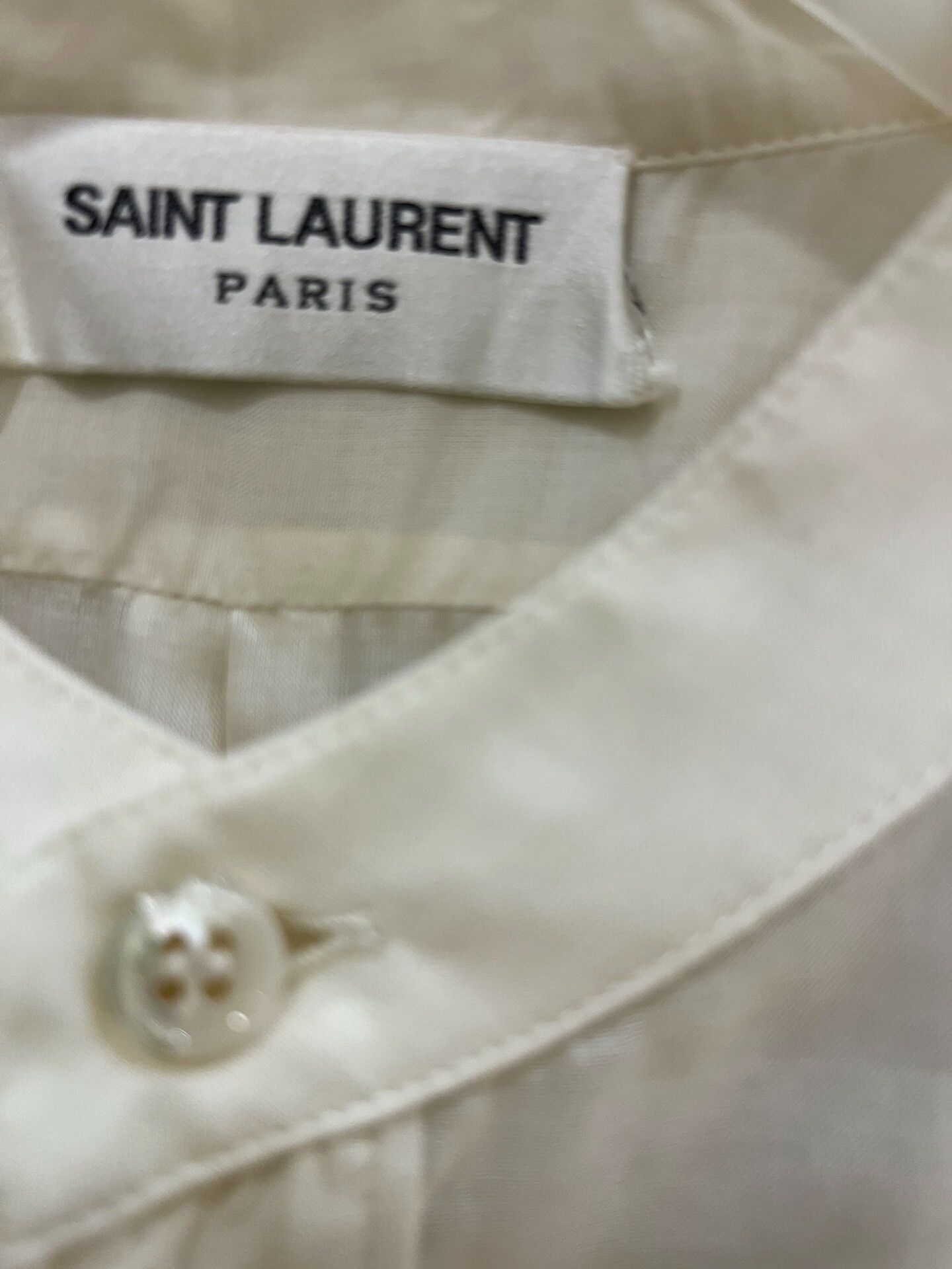 Saint Laurent Paris Saint Laurent SLP Classic Embroidery Shirt Size US M / EU 48-50 / 2 - 2 Thumbnail