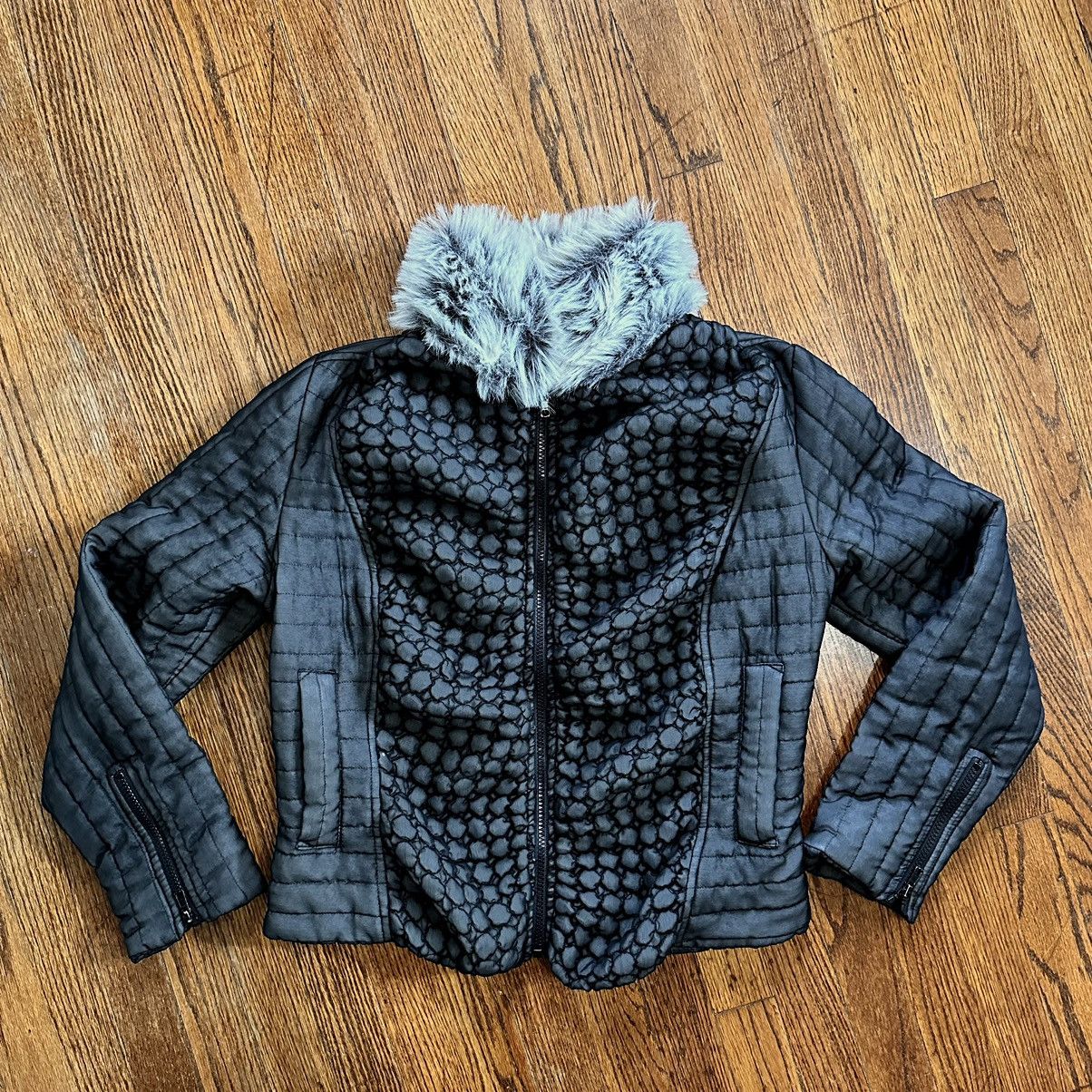 Dexter Wong Dexter Wong Womens Furr Jacket Size L / US 10 / IT 46 - 1 Thumbnail