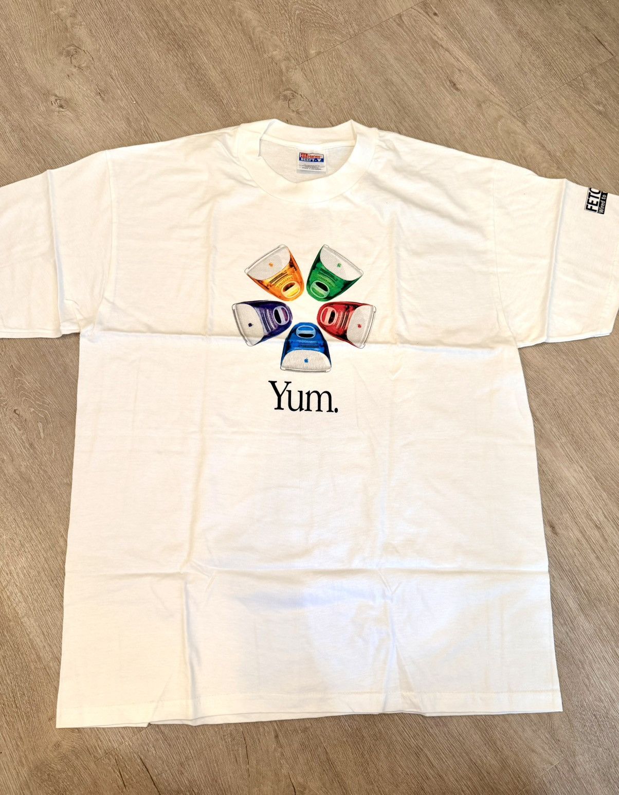 Apple Vintage Apple Yum T-Shirt Size US L / EU 52-54 / 3 - 1 Thumbnail
