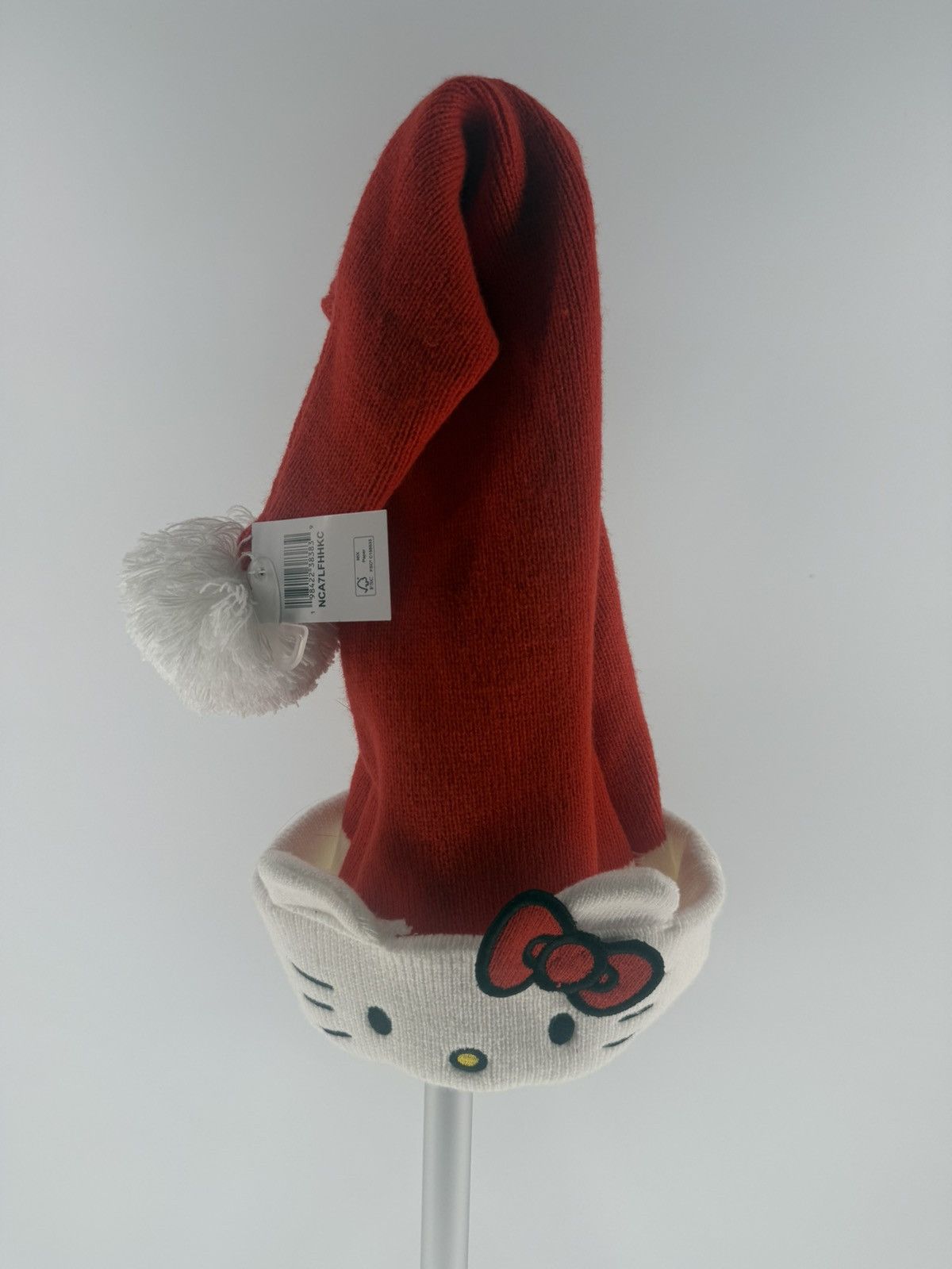 Other Hello Kitty Christmas Holiday Santa Red Beanie Hat Knit Size ONE SIZE - 5 Thumbnail
