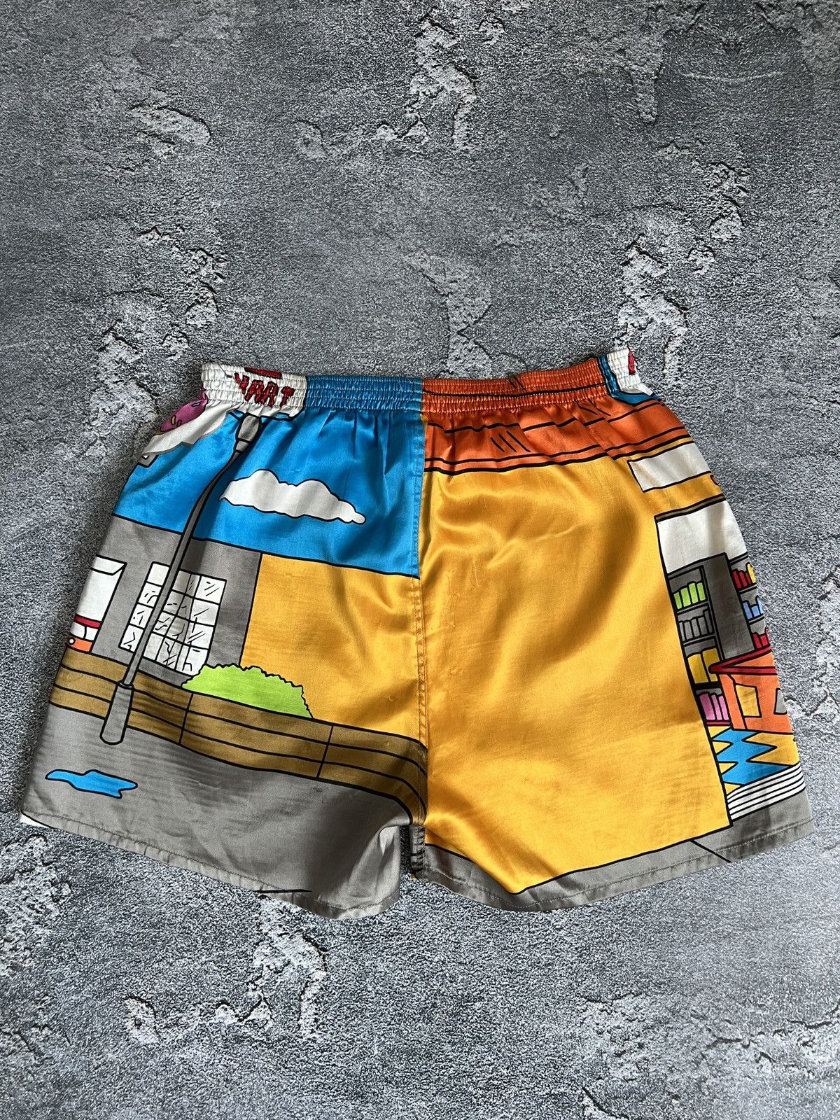Cartoon Network The Simpsons shorts big logo y2k Size US 34 / EU 50 - 4 Thumbnail