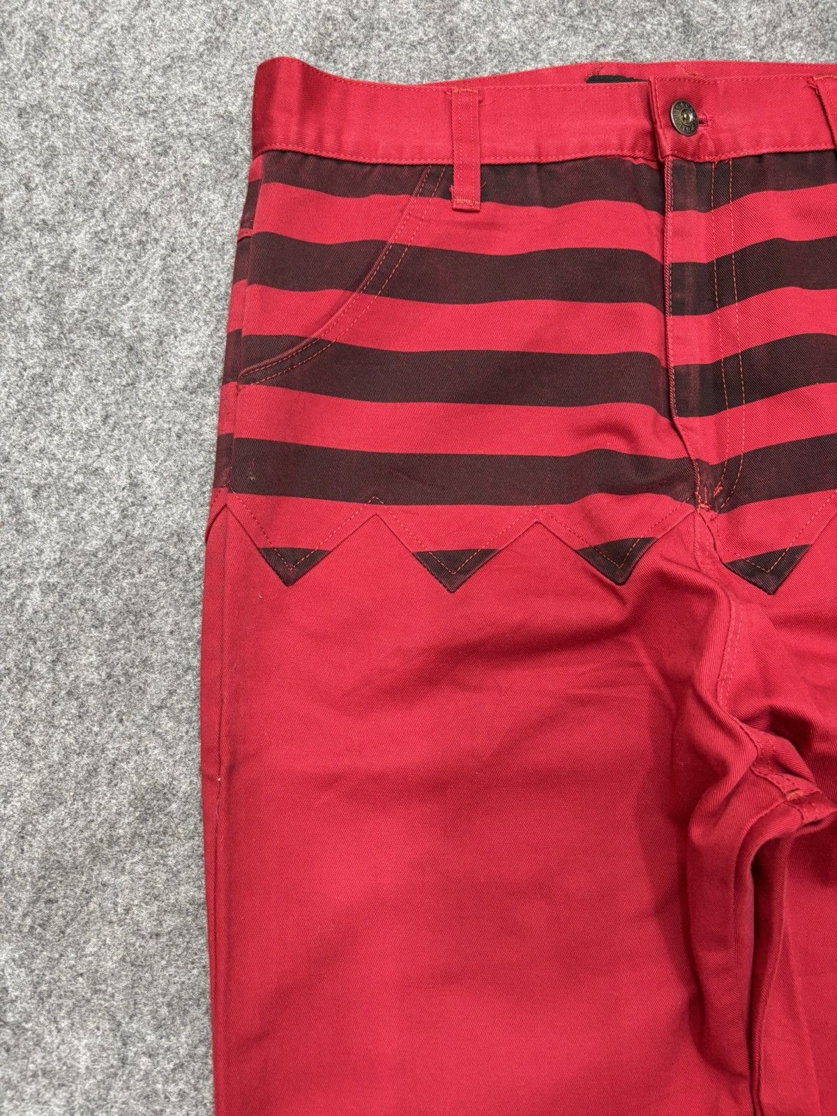 Japanese Brand CANDY STRIPPER Japan Emo Gothic Streetwear Eye Pant F690 Size US 30 / EU 46 - 5 Thumbnail