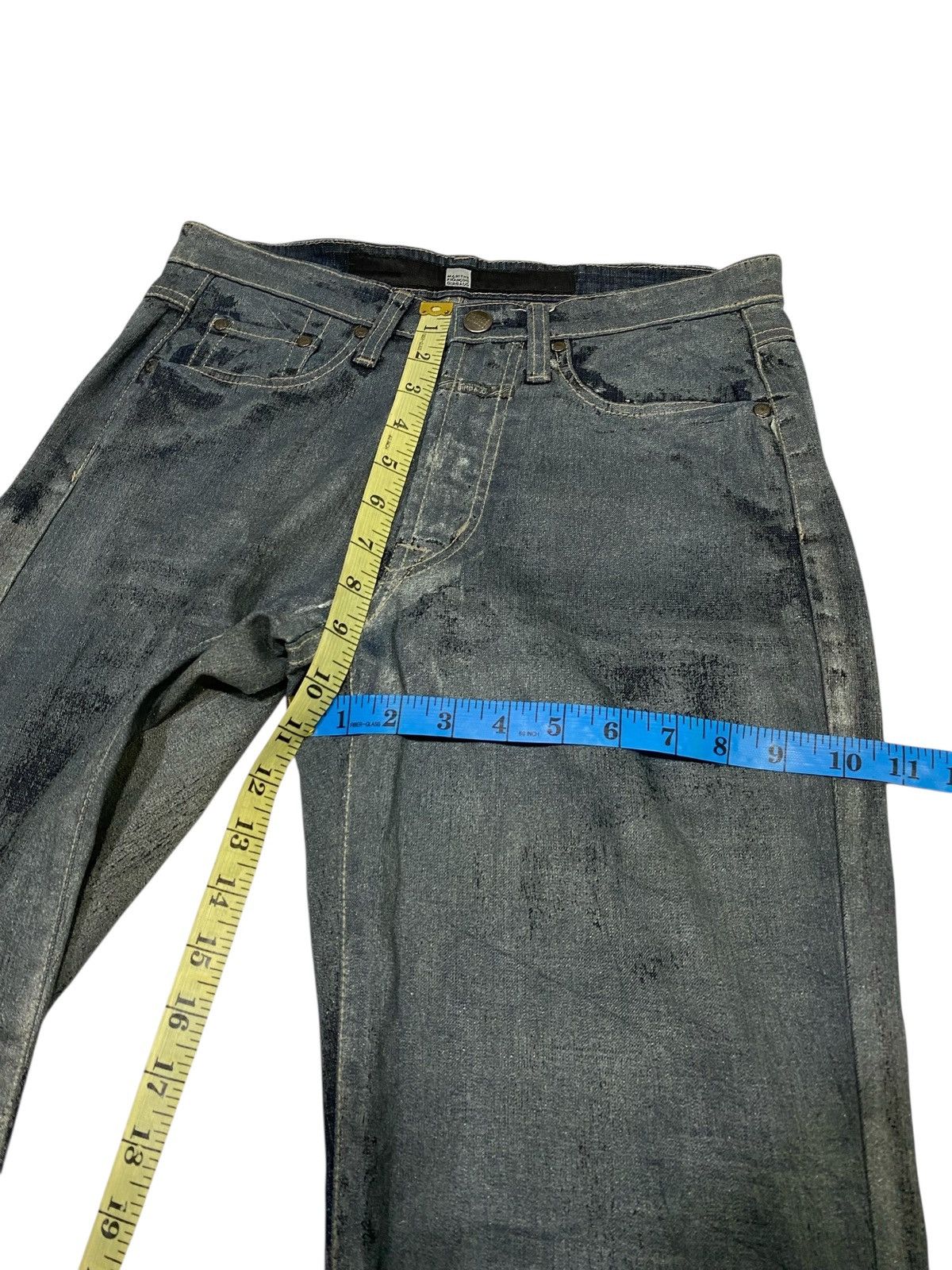 Marithe + Francois Girbaud Japanese brand X Marithe francois girbaud waxed jeans Size US 30 / EU 46 - 11 Thumbnail