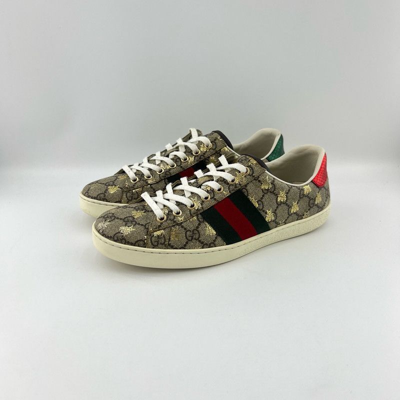 Gucci Gucci Ace Low-Top Sneakers for Men - Size US 9.5 / EU 42-43 - 1 Thumbnail