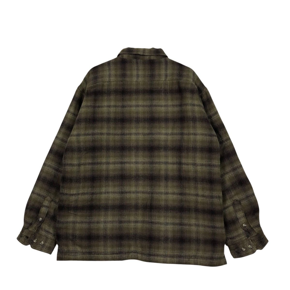 Japanese Brand 🔥VINTAGE WORK SHIRT CHORE JACKET KANSAI JEANS TARTAN DESIGN Size US XL / EU 56 / 4 - 10 Thumbnail