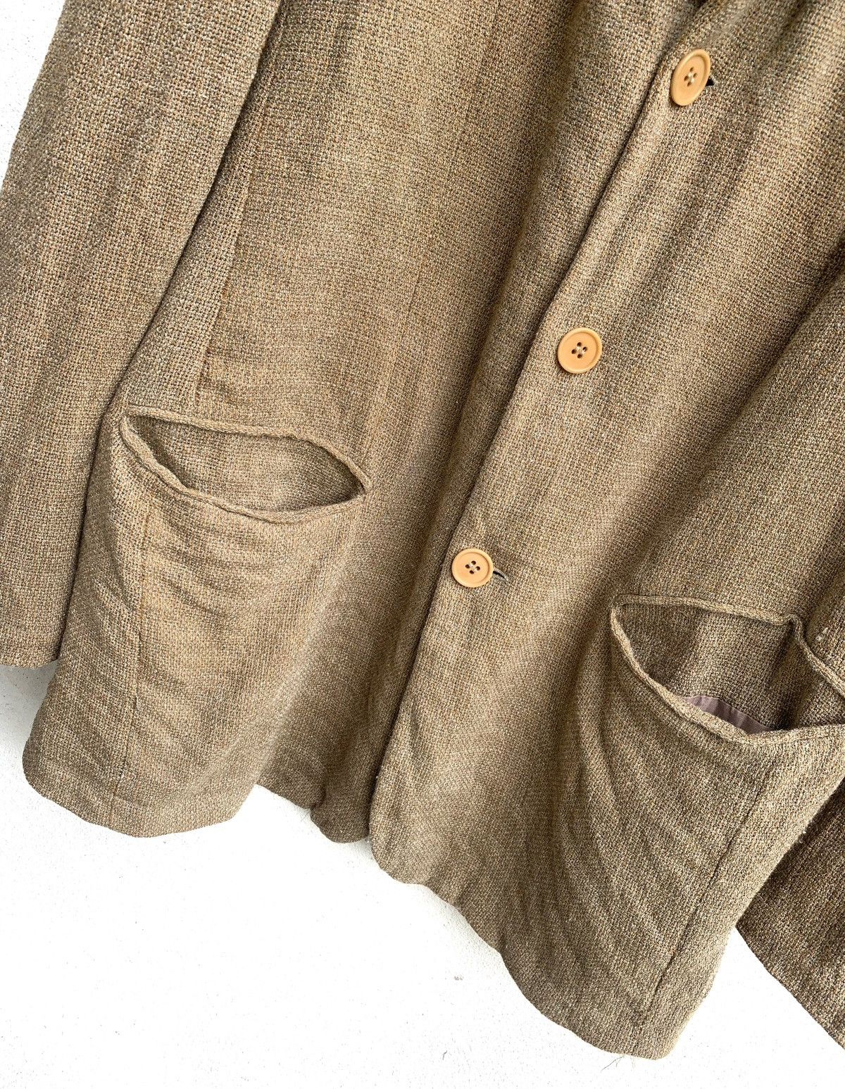 Emporio Armani × Vintage Vintage Chore Jacket Emporio Armani Size US L / EU 52-54 / 3 - 3 Thumbnail