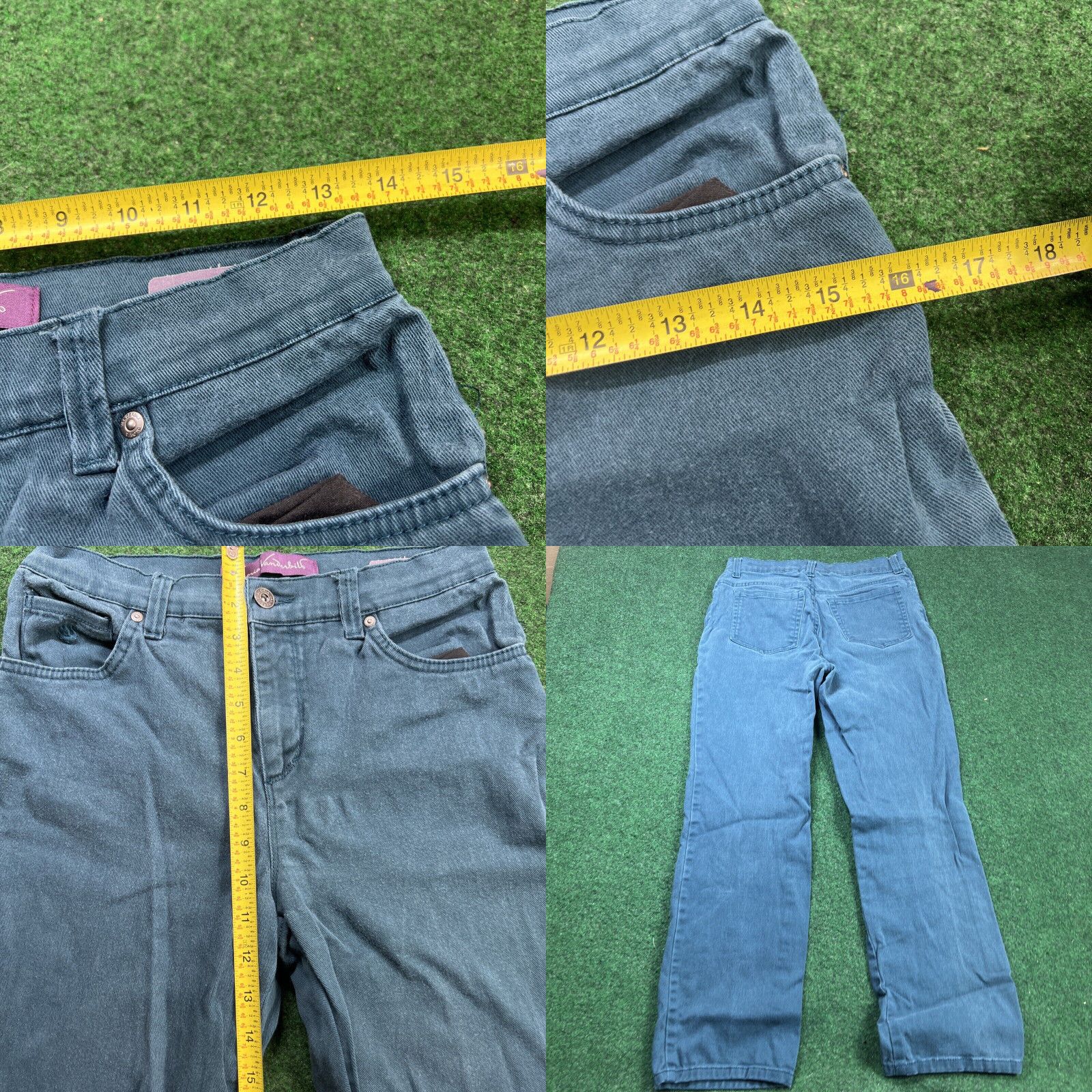 Gloria Vanderbilt Gloria Vanderbilt Womens Jeans 6 Petite Blue Amanda Average Mid Rise Pockets Size 28" / US 6 / IT 42 - 8 Thumbnail