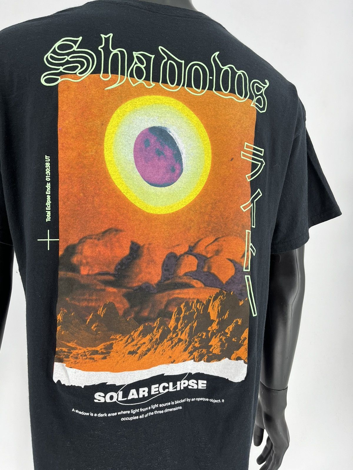 Empyre × Vintage EMPYRE T-Shirt Mens Sz L Black Shadows Streetwear Sryle Size US XL / EU 56 / 4 - 11 Thumbnail