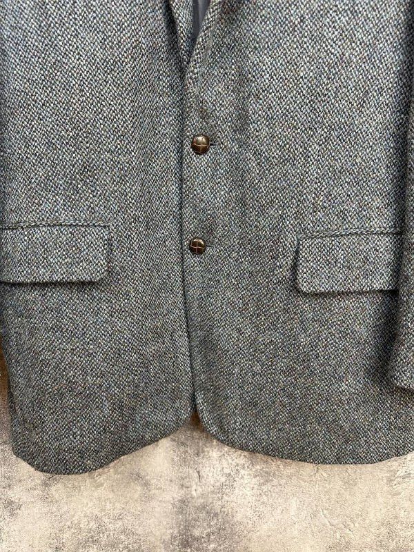 Harris Tweed Harris Tweed British Heritage Wool Blazer Handwoven Scotland Size 40L - 7 Thumbnail