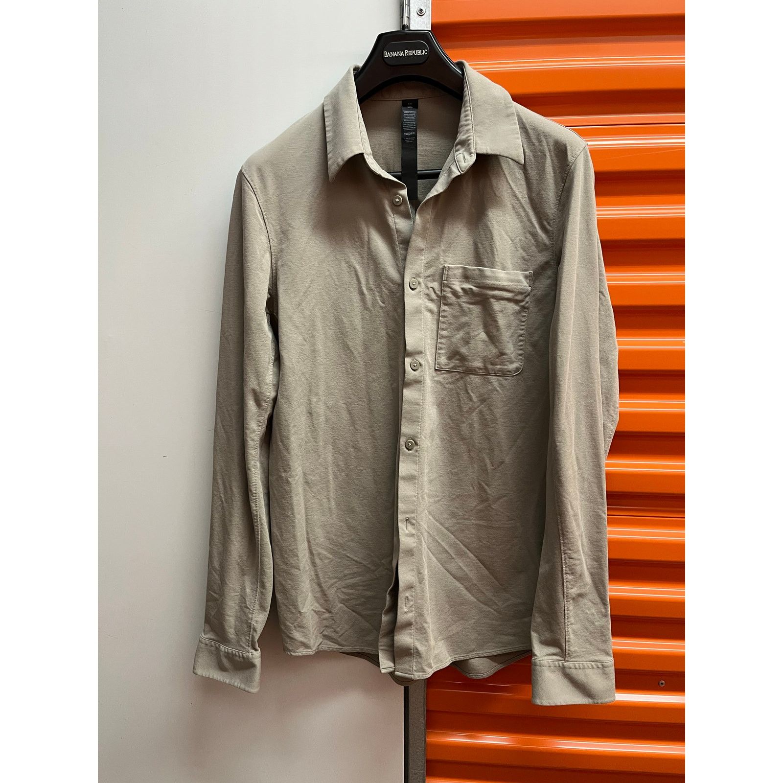 Lululemon Lululemon - Commission Long Sleeve / L / Khaki Size US L / EU 52-54 / 3 - 2 Thumbnail