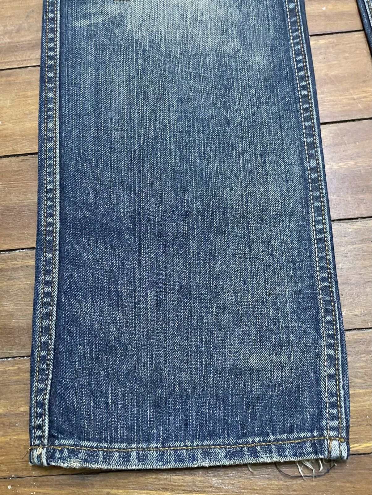 Japanese Brand Rare Design Vintage Japanese Z Brand Jeans 2000s Size US 33 - 5 Thumbnail