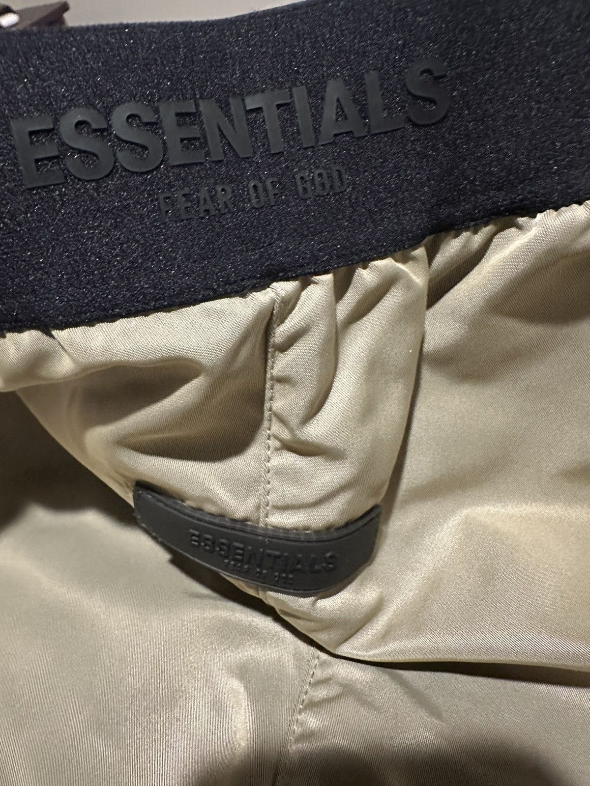 Fear of God Fear of God ESSENTIALS Nylon Pants – Tan Size US 29 - 3 Thumbnail