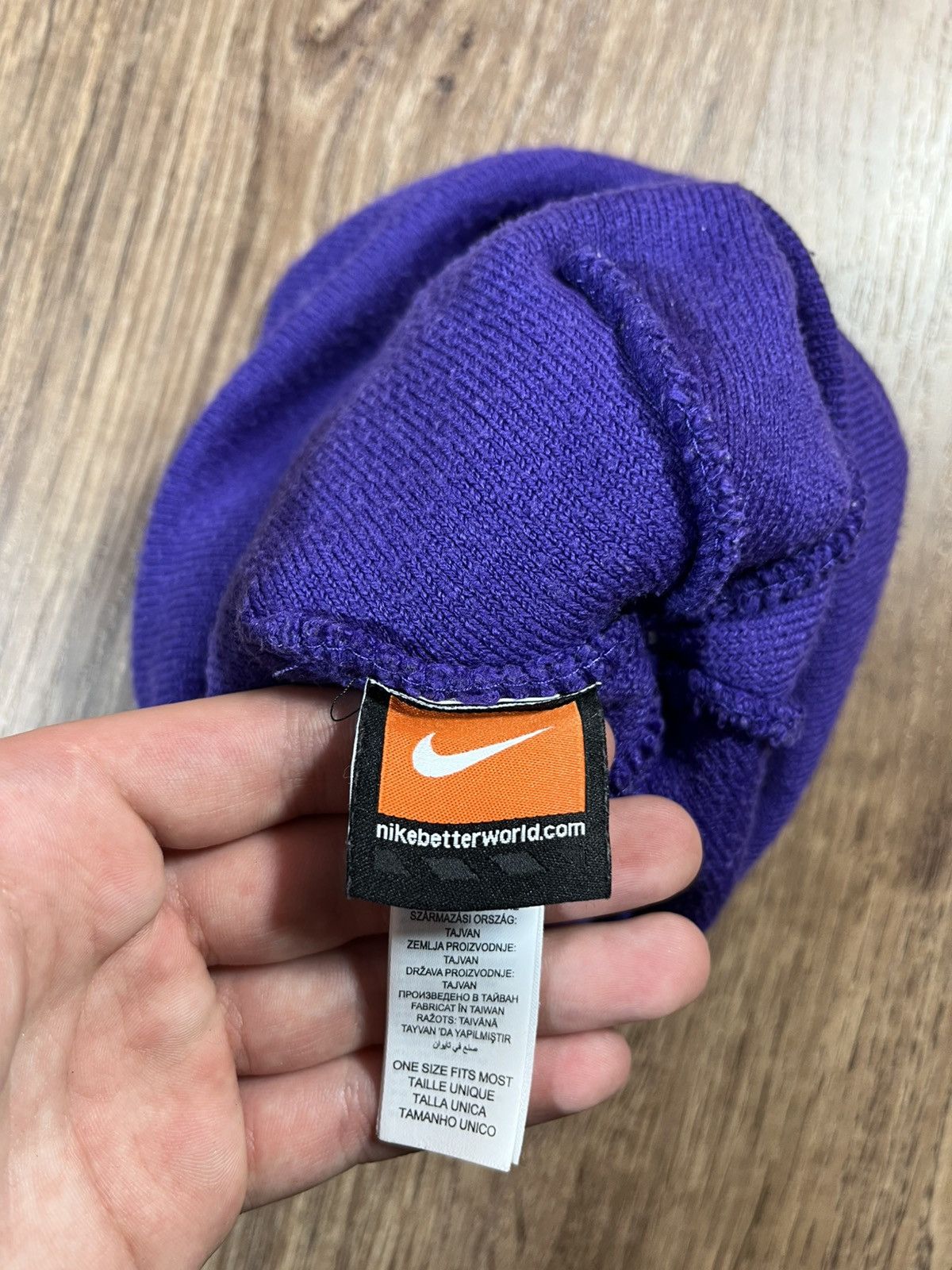 Nike × Vintage Nike Vintage Winter Hat Size ONE SIZE - 7 Thumbnail